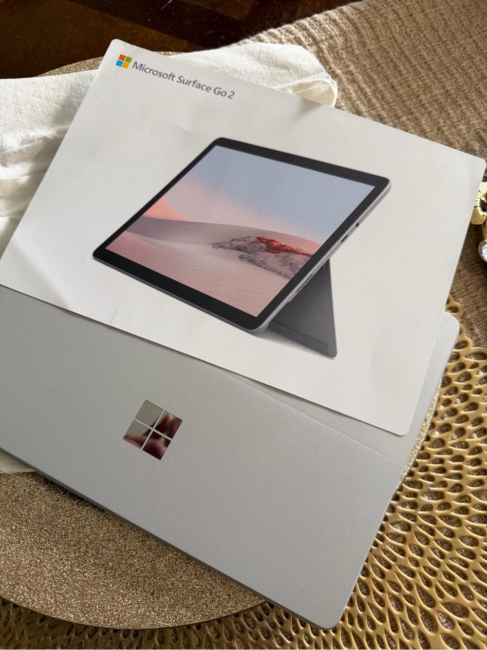 Microsoft Surface Go 2 Silver Tablet